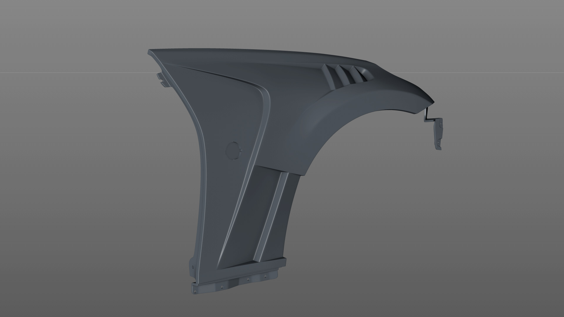 Nissan 370z RS1 style fender 3D print model_2