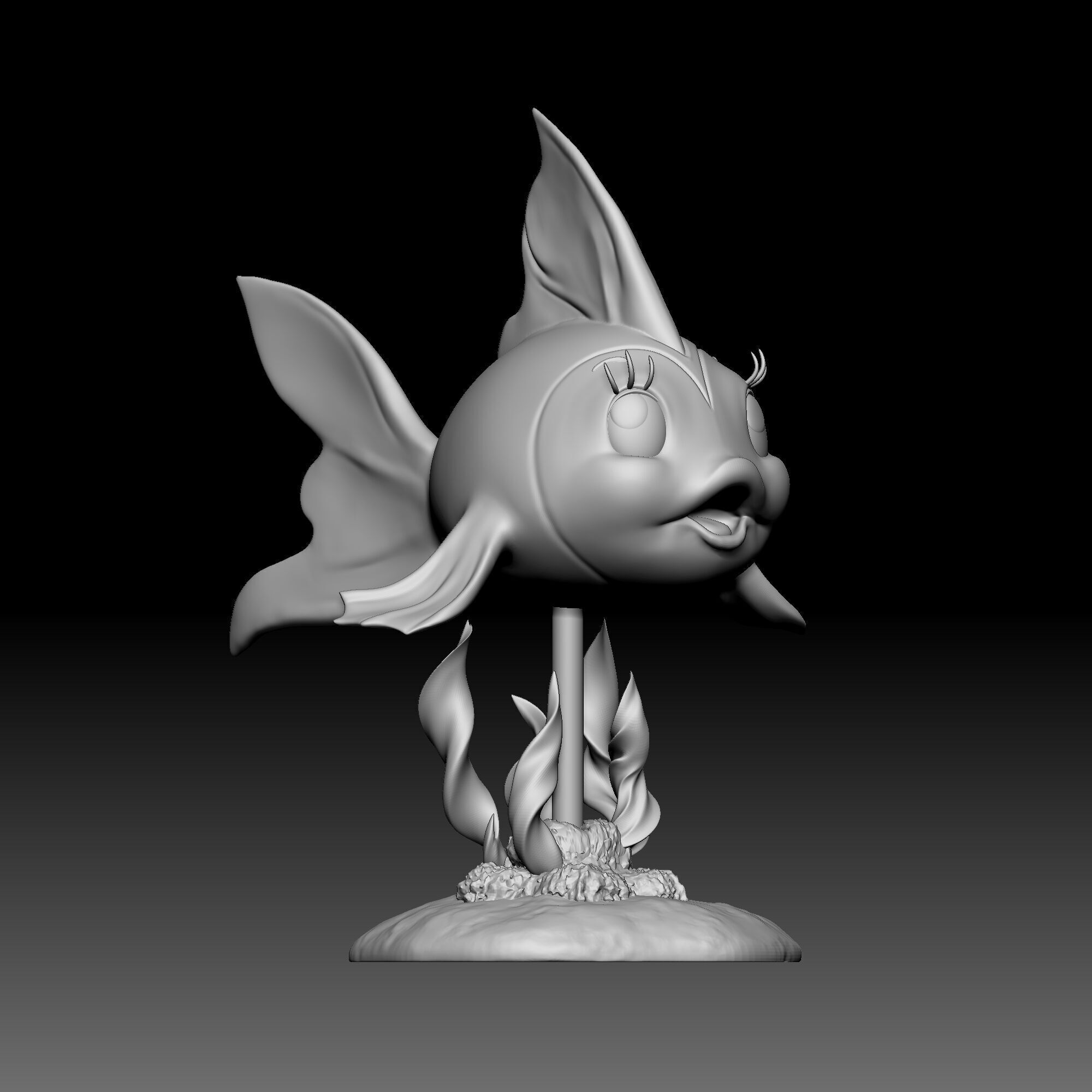 Fish Cleo - Disney - 011 3D print model_1