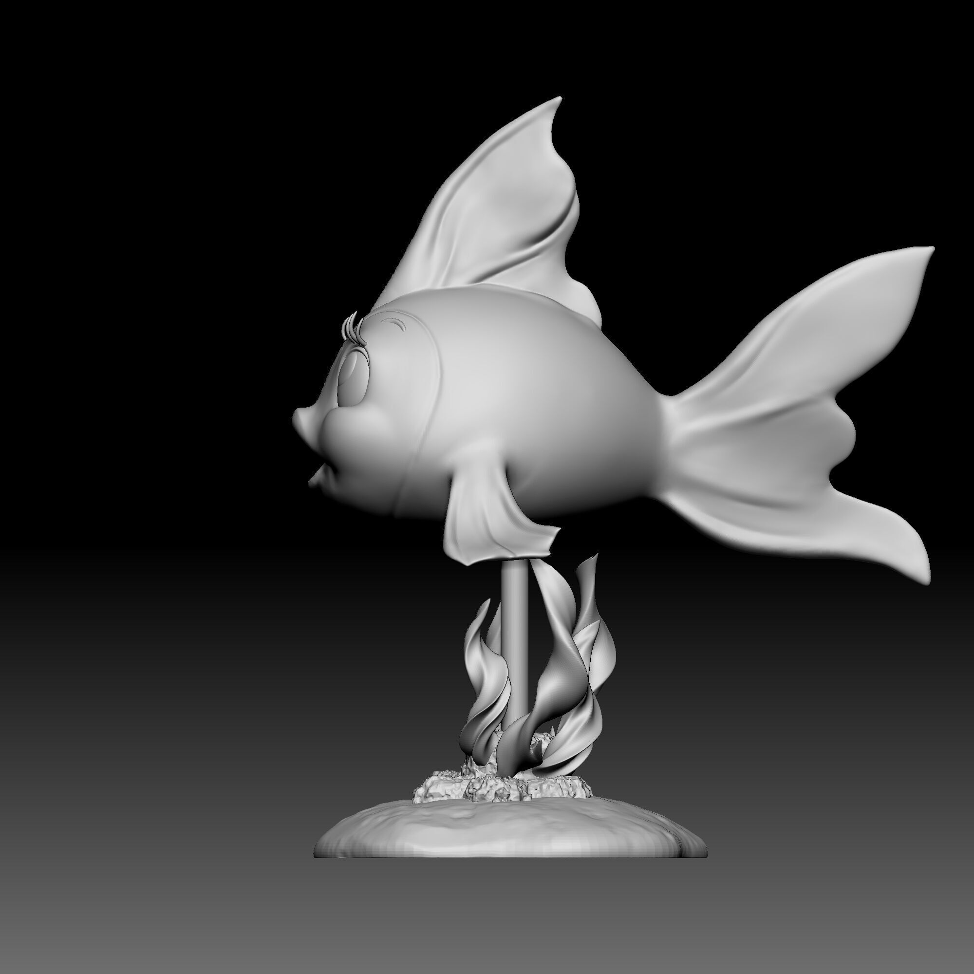 Fish Cleo - Disney - 011 3D print model_6