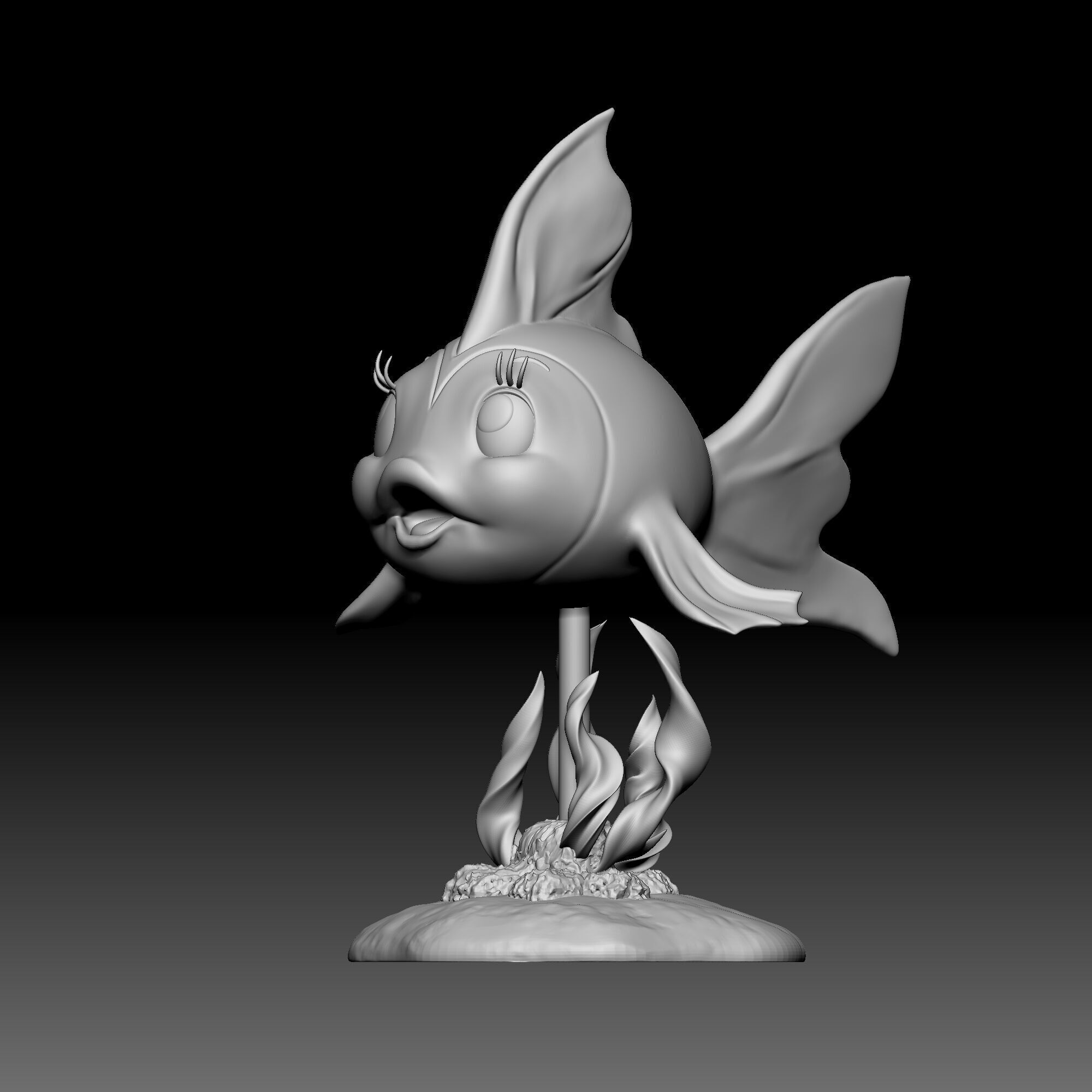 Fish Cleo - Disney - 011 3D print model_7