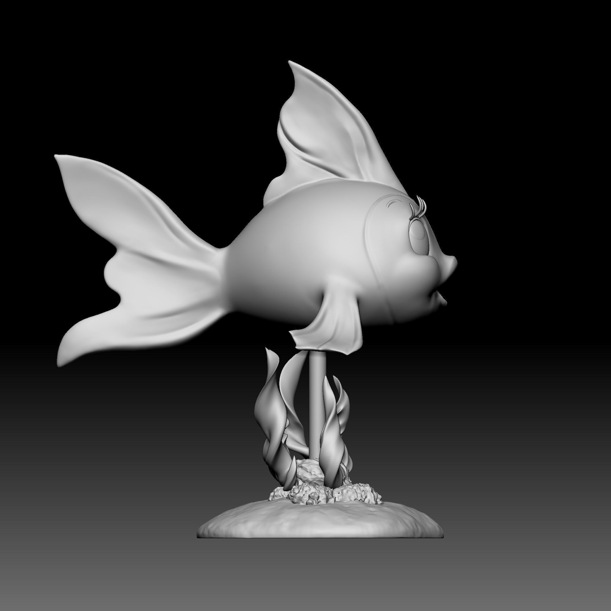 Fish Cleo - Disney - 011 3D print model_2