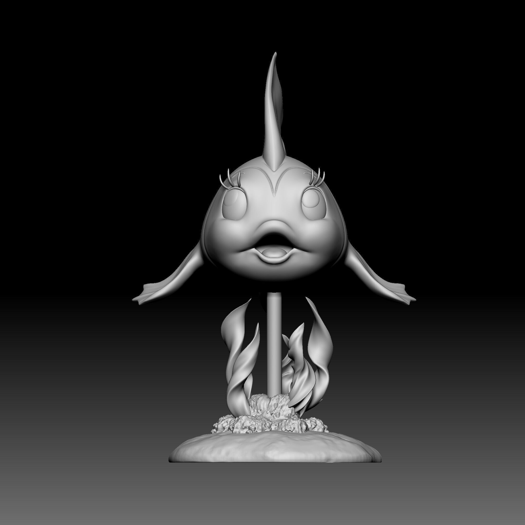 Fish Cleo - Disney - 011 3D print model_8