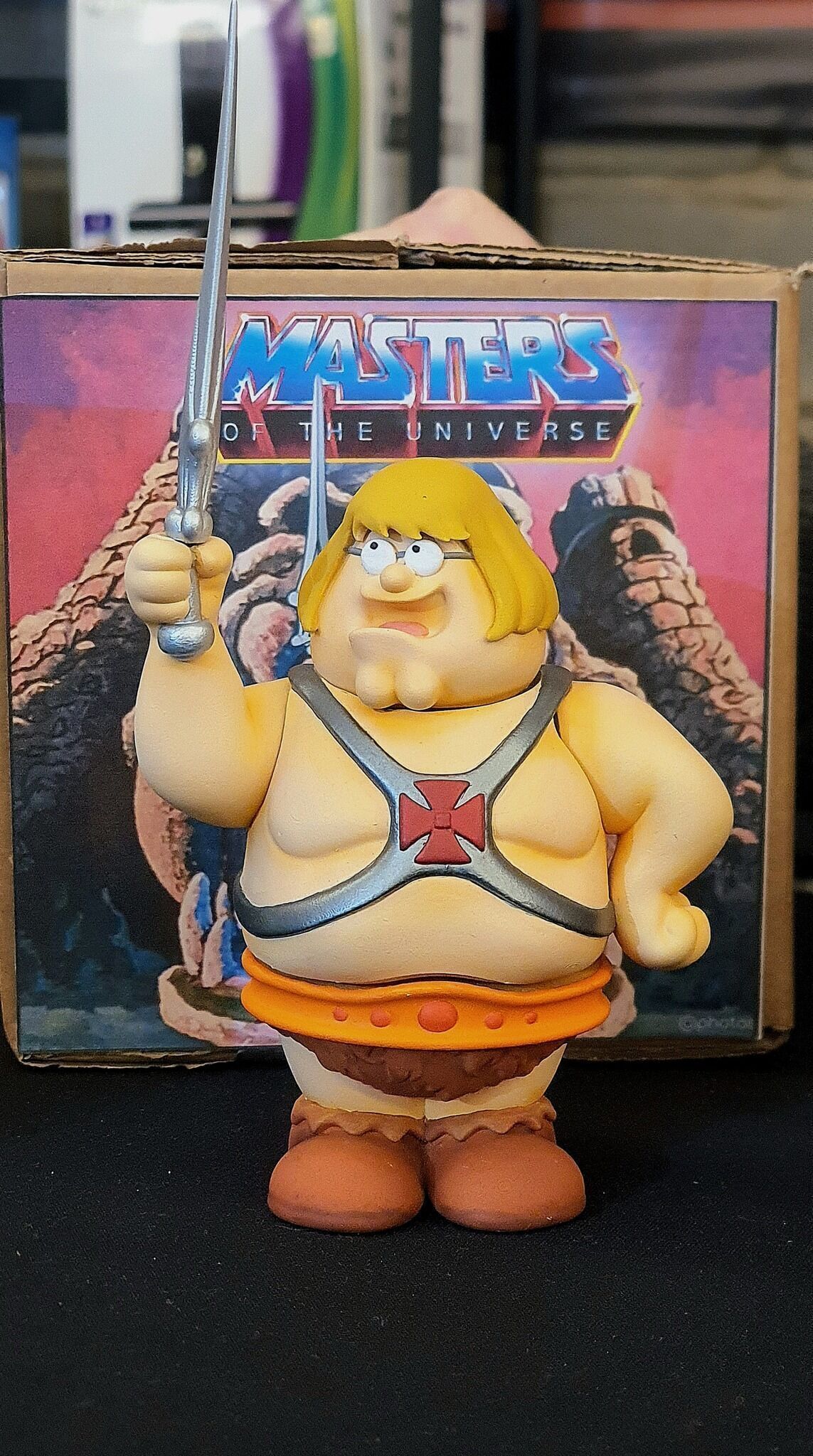 He-Man Peter Griffin Masters Of The Universe 3D print model_2