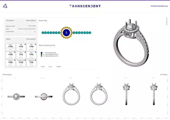 Ring 0001 Precision Elegance and Innovation