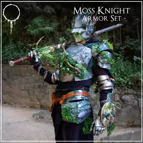 Moss Knight Armor set OC 1-1 3D print model