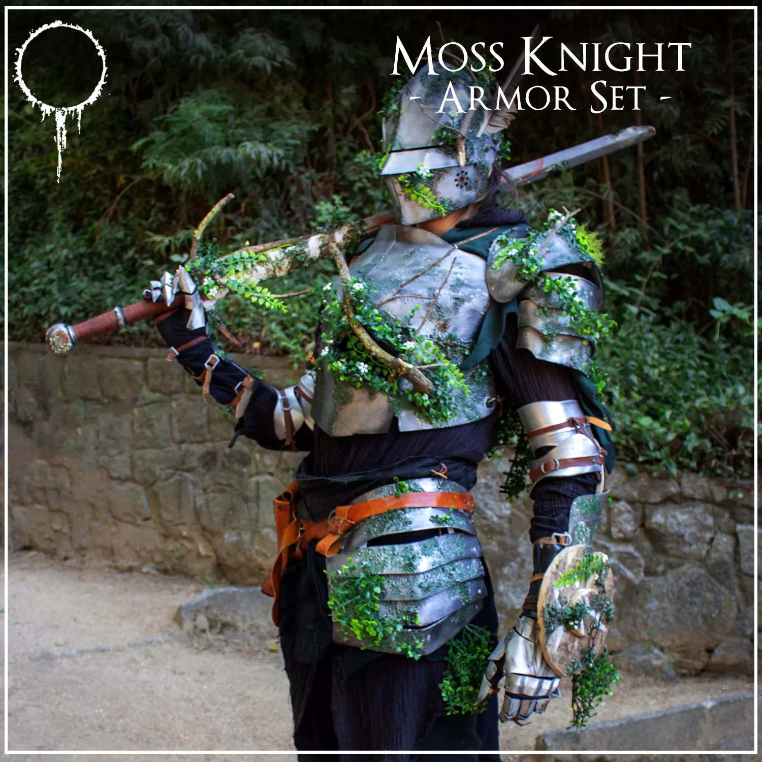 Moss Knight Armor set OC 1-1 3D print model_0