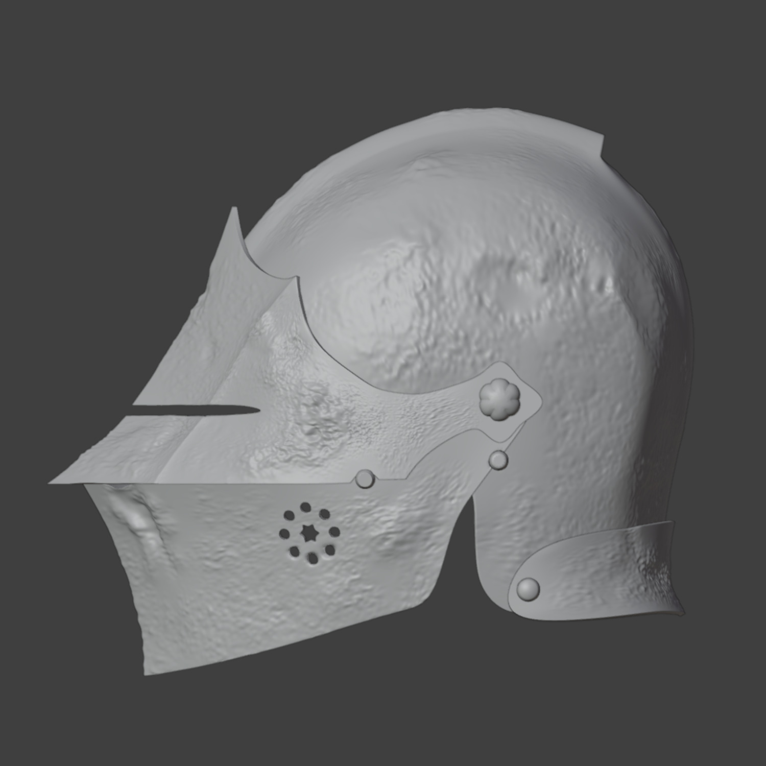 Moss Knight Armor set OC 1-1 3D print model_14