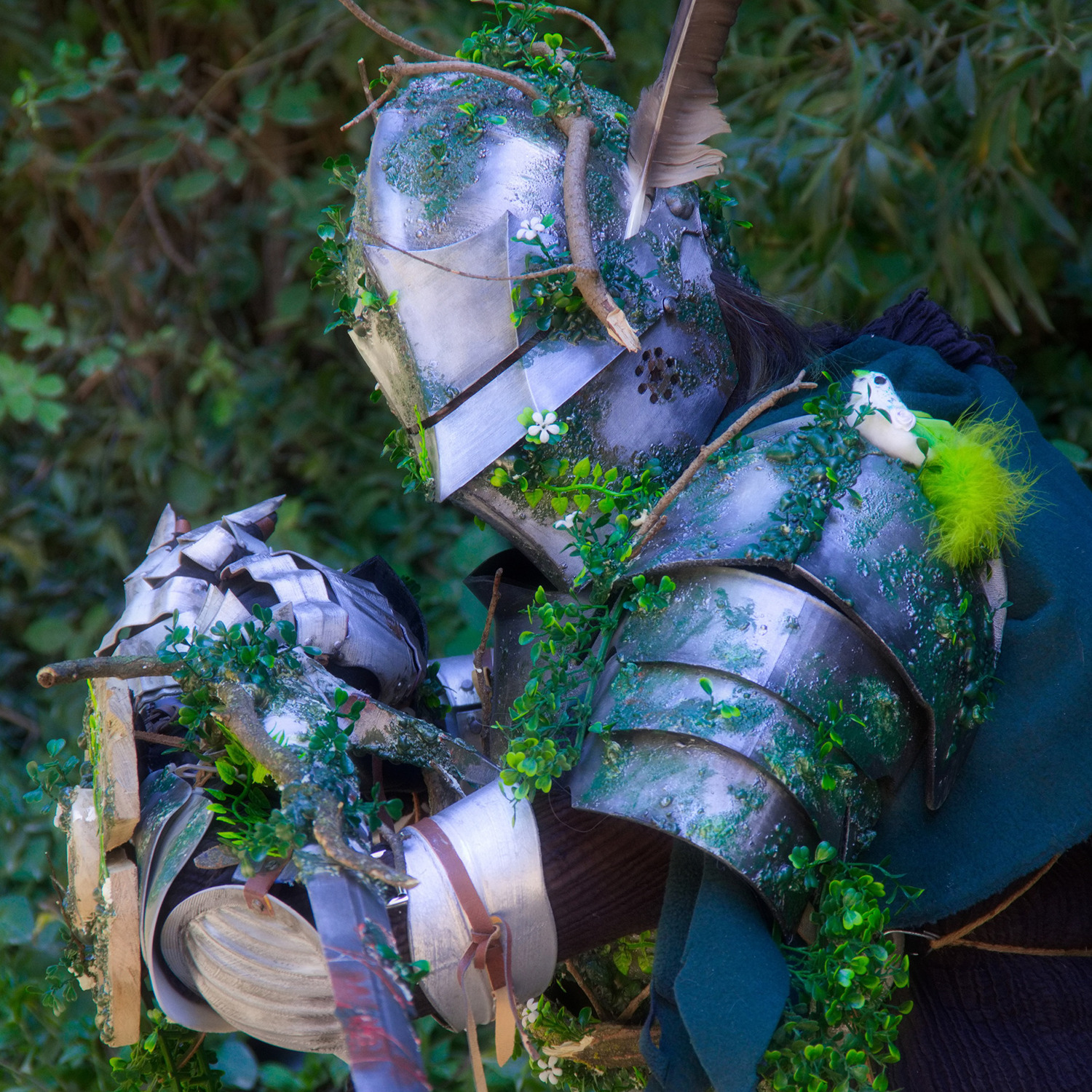 Moss Knight Armor set OC 1-1 3D print model_1