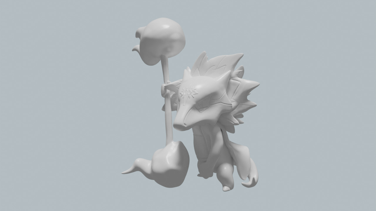 Alolan Marowak 3D print model_3
