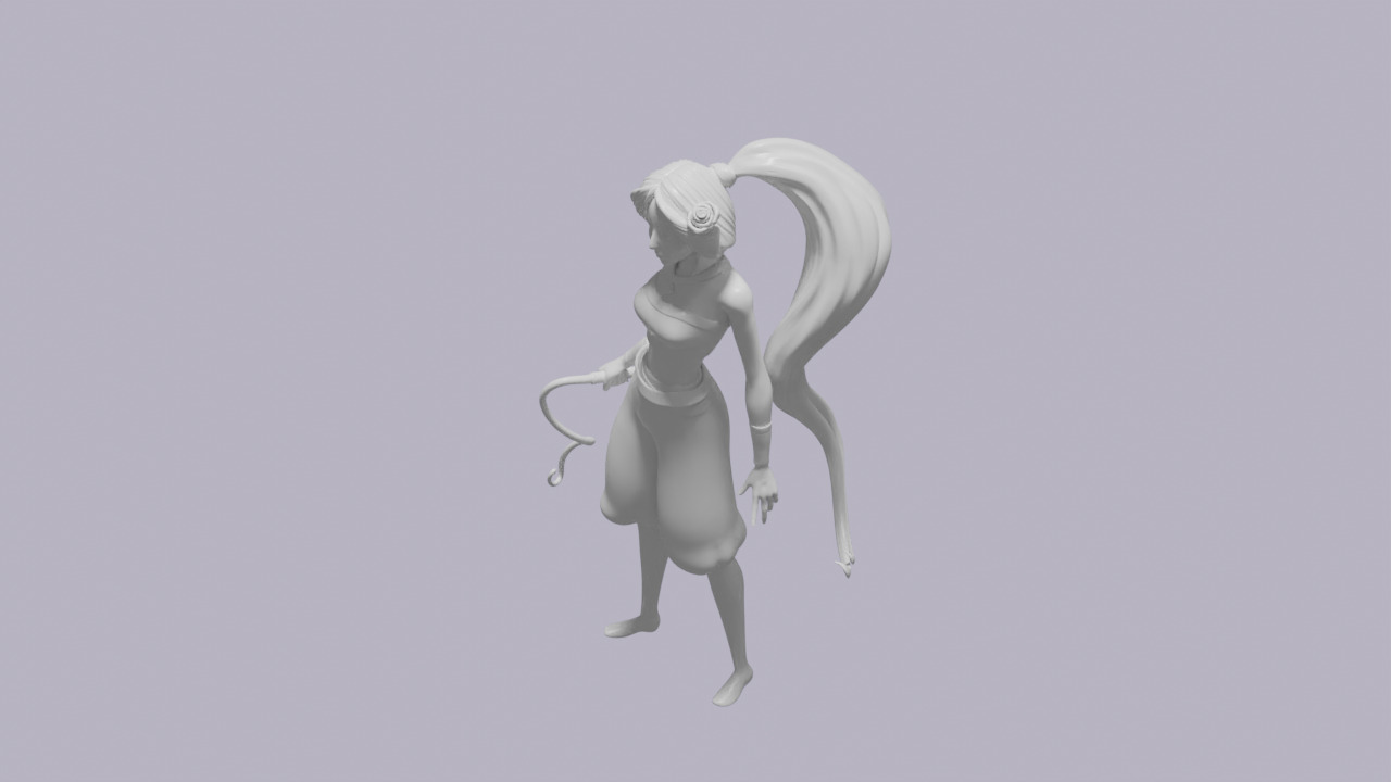 Aladdin - Scourge Jasmine 3D print model_7