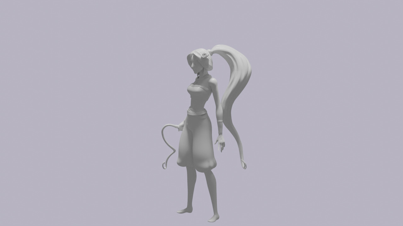 Aladdin - Scourge Jasmine 3D print model_3