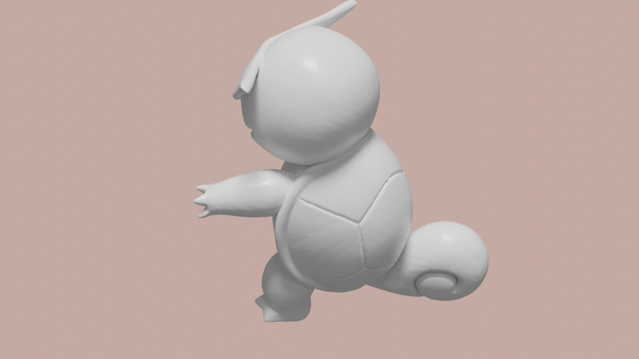 Super Cool Glasses Squirtle 3D print model_6