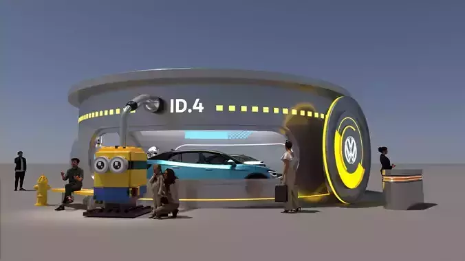 booth exhibition pop up store