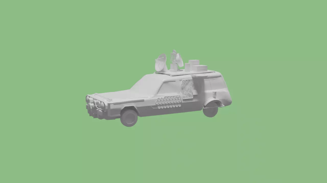 Pacific Drive Car 3D print model