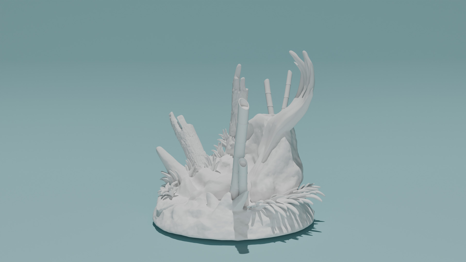 Hero Dragon Quest 8 With Base 3D print model_3