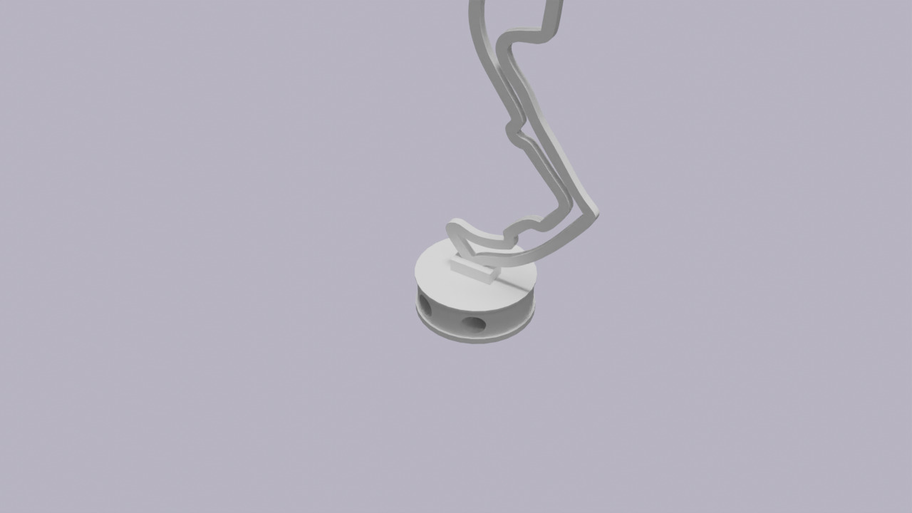 F1 Monaco Grand Prix Trophy 3D print model_4