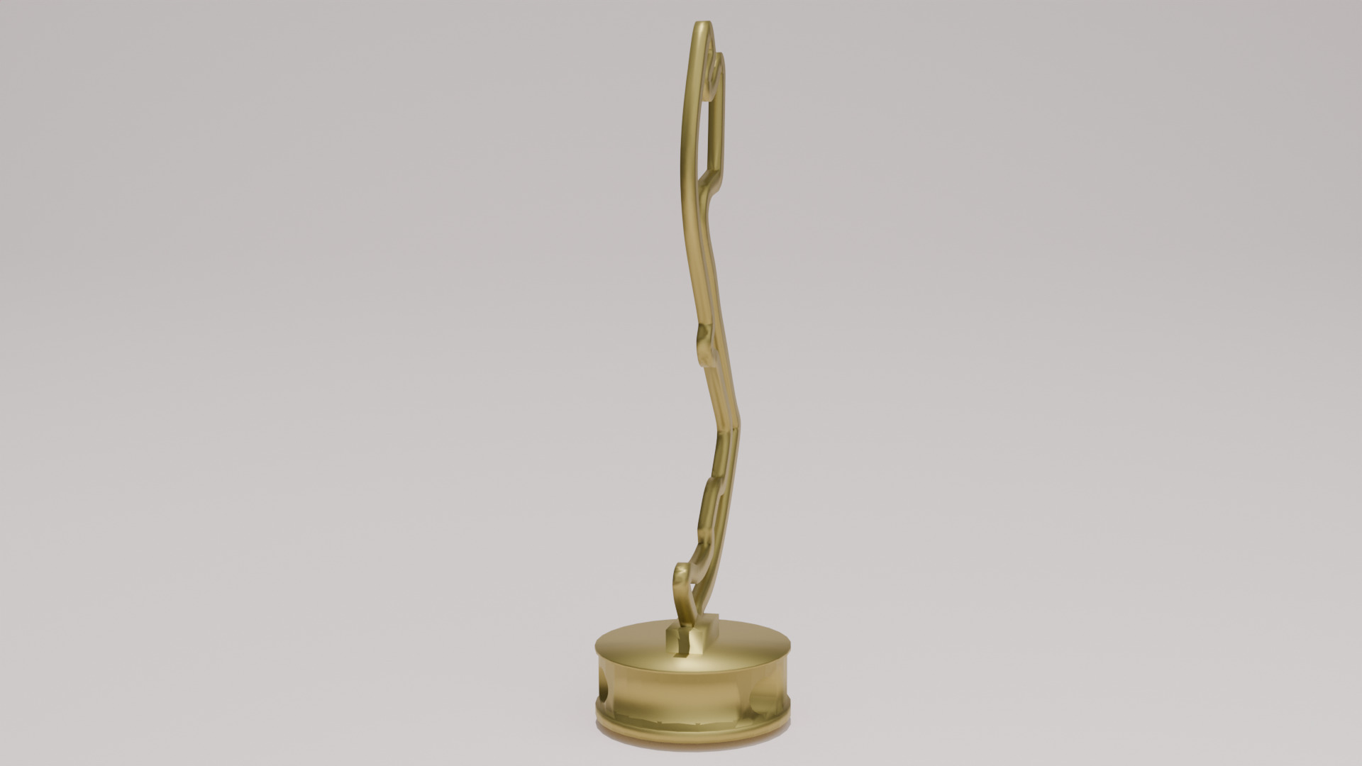 F1 Monaco Grand Prix Trophy 3D print model_1