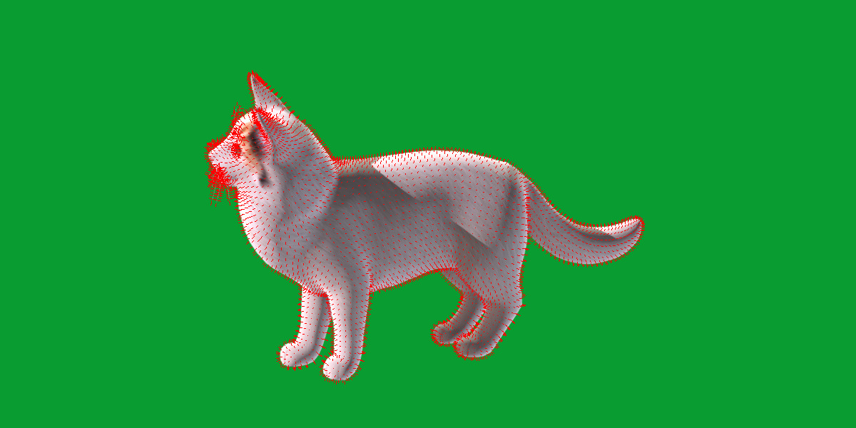 Turkish Van Domestic Cat Low-poly 3D model_34