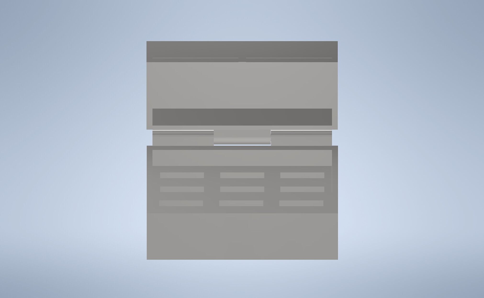 Minecraft Chest cartridge 3D print model 3D print model_3