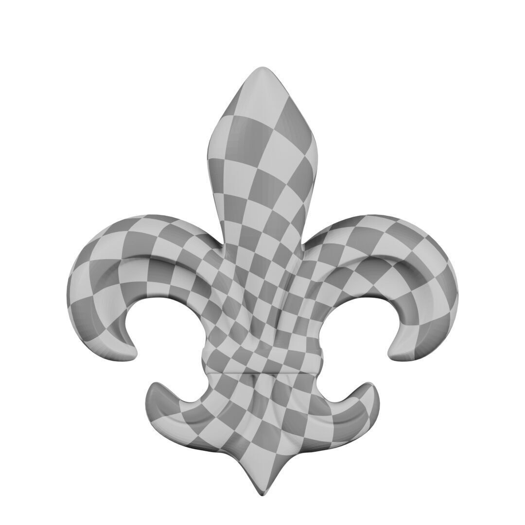 Decor Low-poly 3D model_5