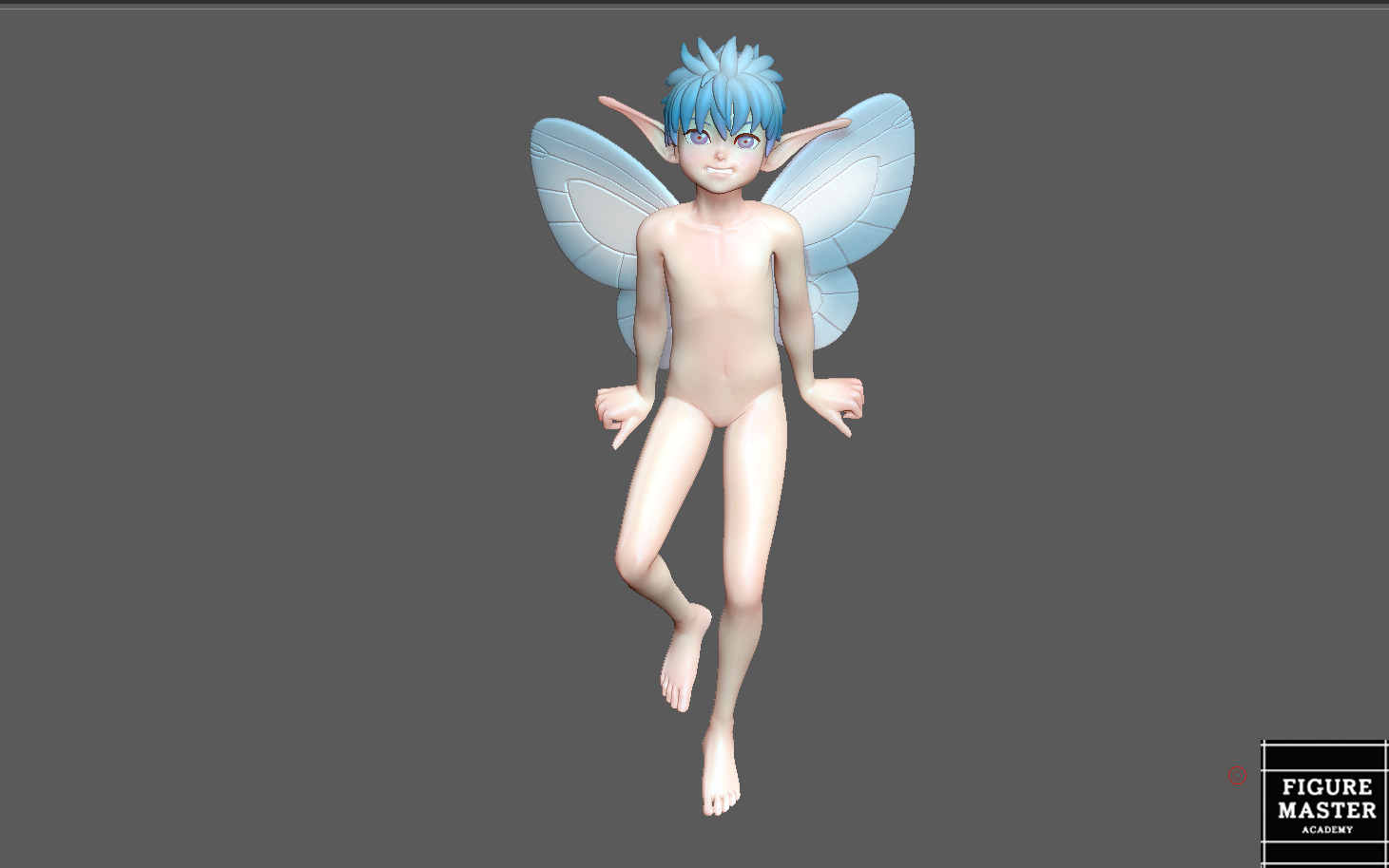 PUCK BERSERK POSE 2 FAIRY ANIME GUTS 3D PRINT 3D print model_2
