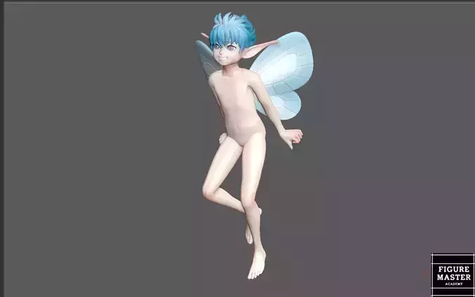 PUCK BERSERK POSE 2 FAIRY ANIME GUTS 3D PRINT