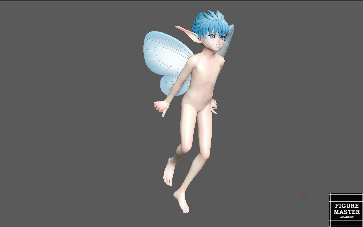 PUCK BERSERK POSE 2 FAIRY ANIME GUTS 3D PRINT 3D print model_1