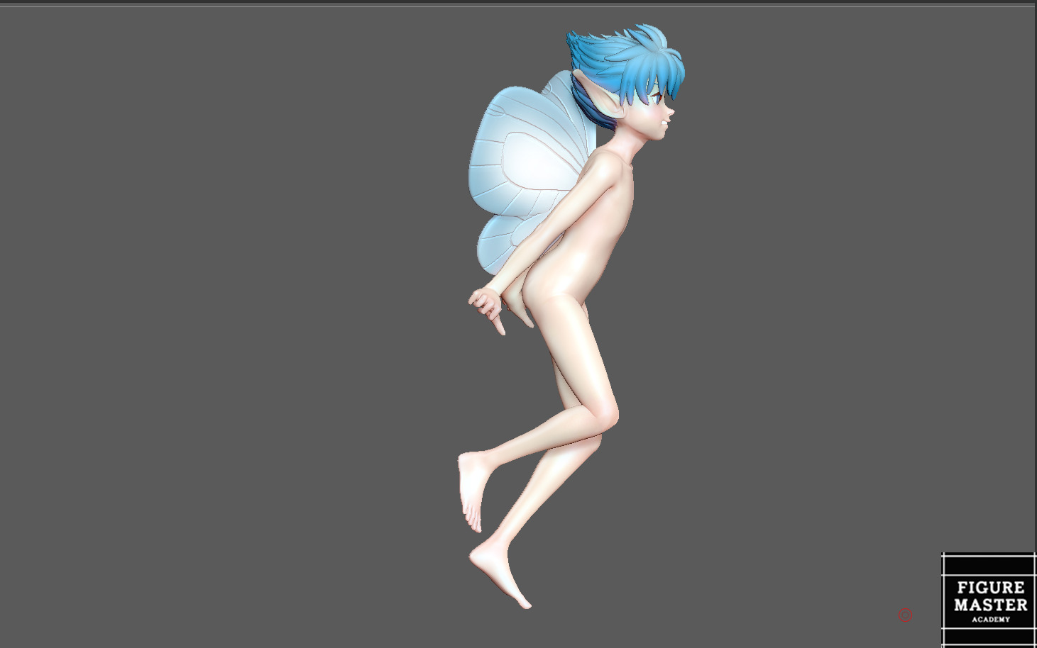 PUCK BERSERK POSE 2 FAIRY ANIME GUTS 3D PRINT 3D print model_6