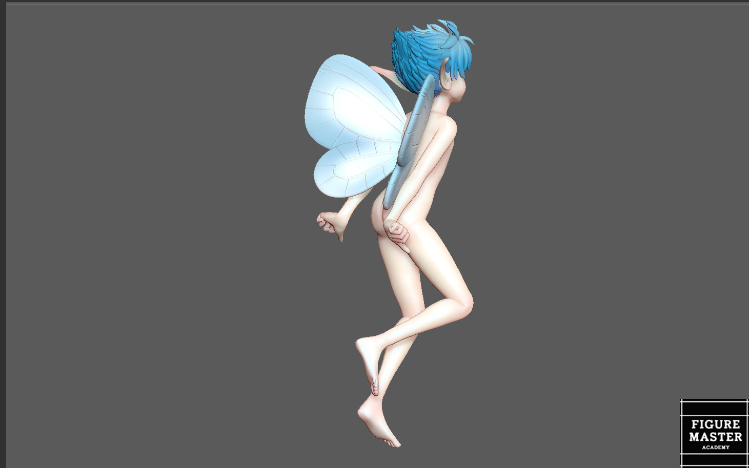 PUCK BERSERK POSE 2 FAIRY ANIME GUTS 3D PRINT 3D print model_4