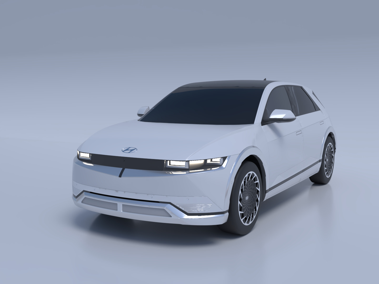 Hyundai Ioniq 5 - 2022 3D model_4