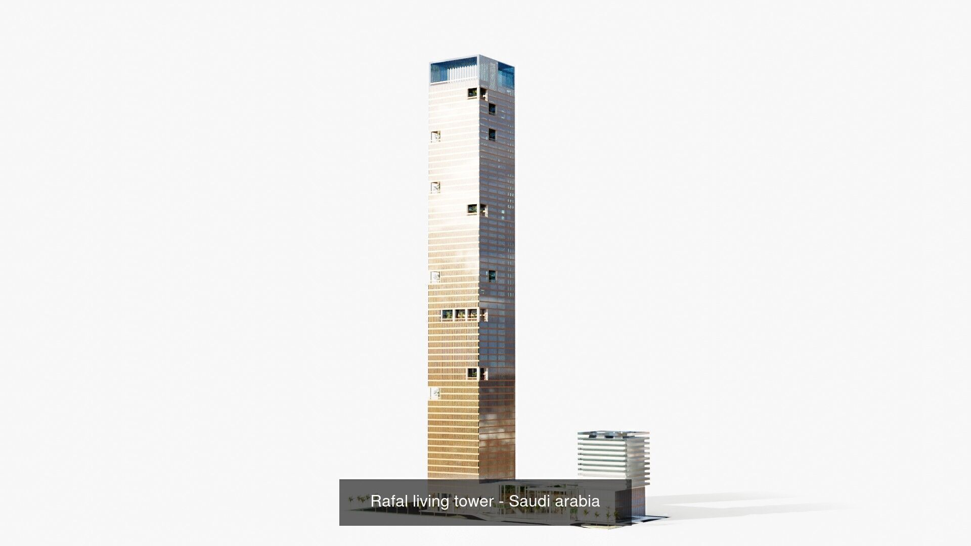 Riyadh tallest buildings 3D model_9