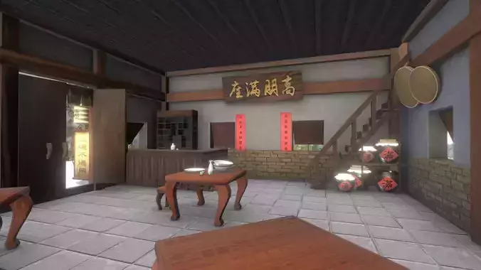 Chinese style tavern