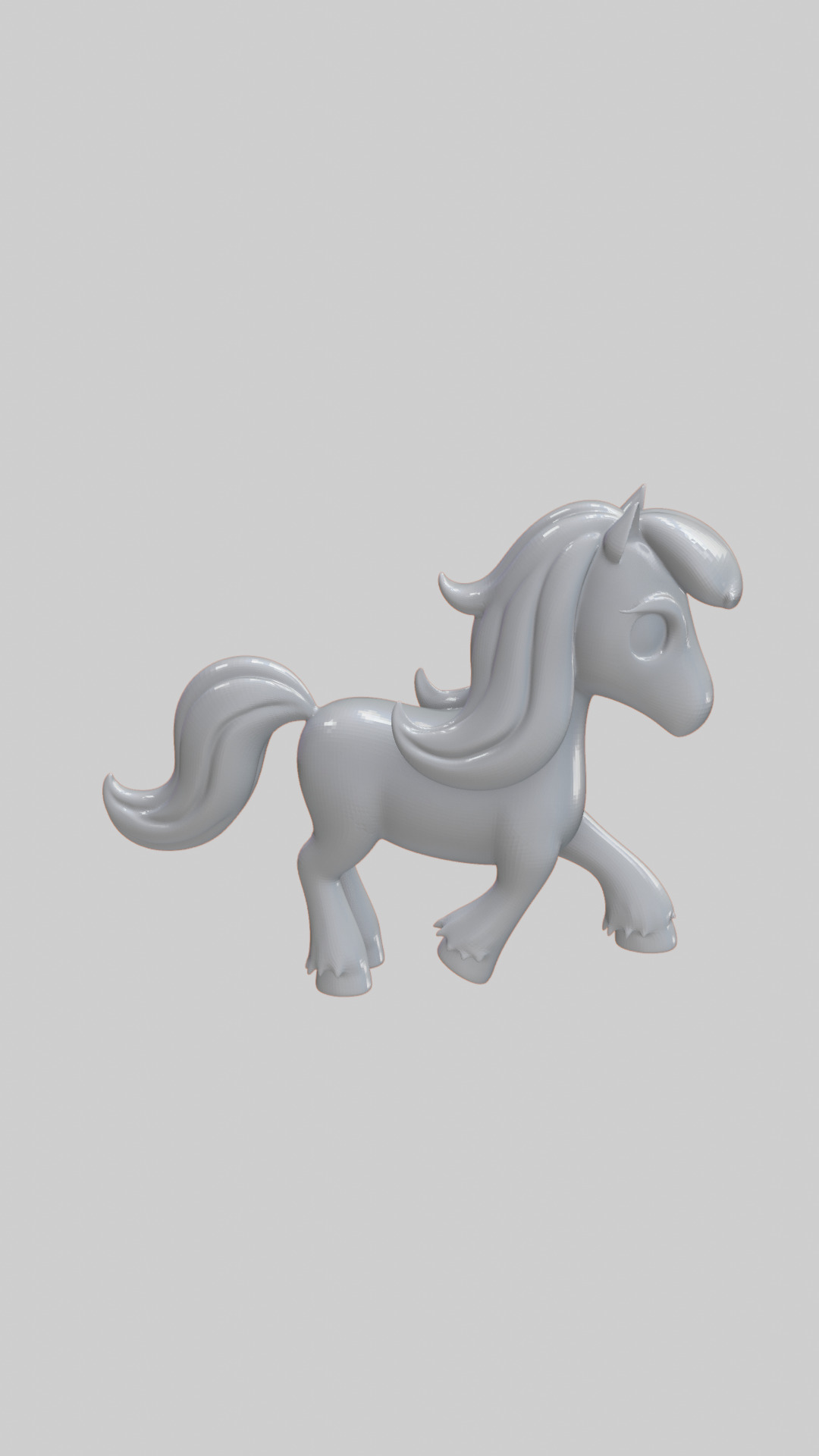 Horse 3D Free Free 3D print model_2
