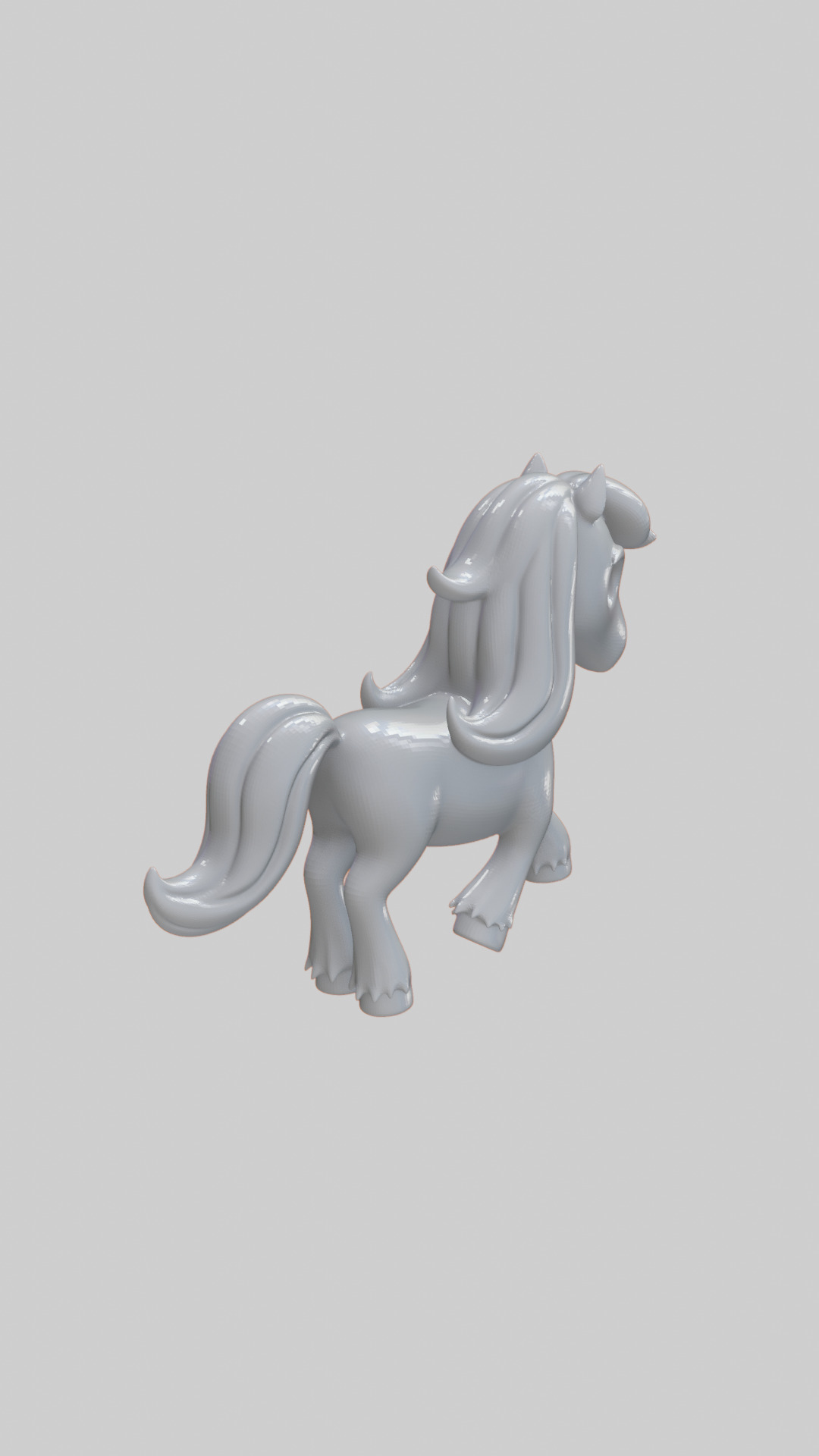 Horse 3D Free Free 3D print model_3