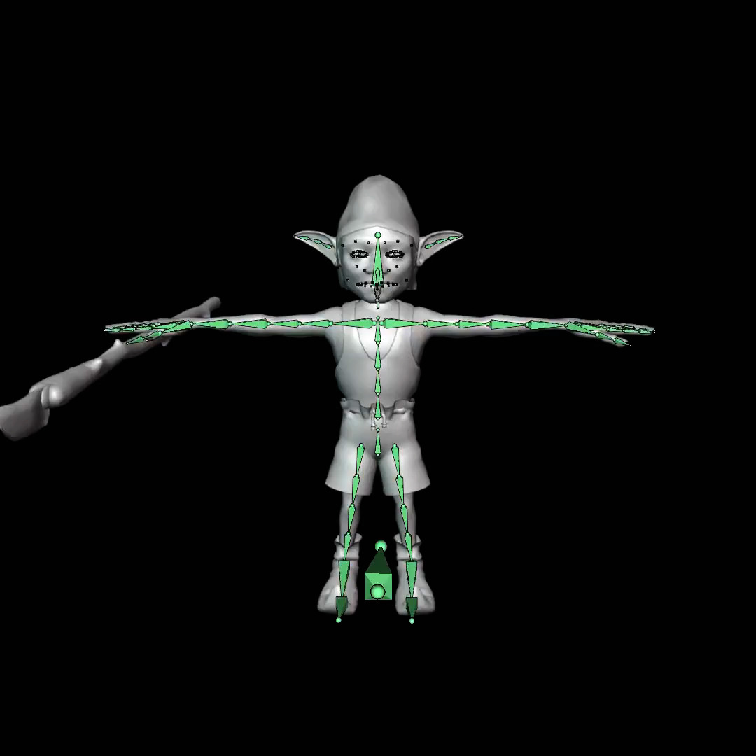 Goblin Version 1 Low-poly 3D model_3