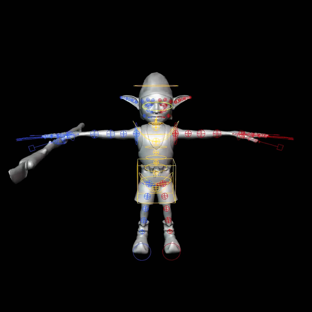 Goblin Version 1 Low-poly 3D model_4