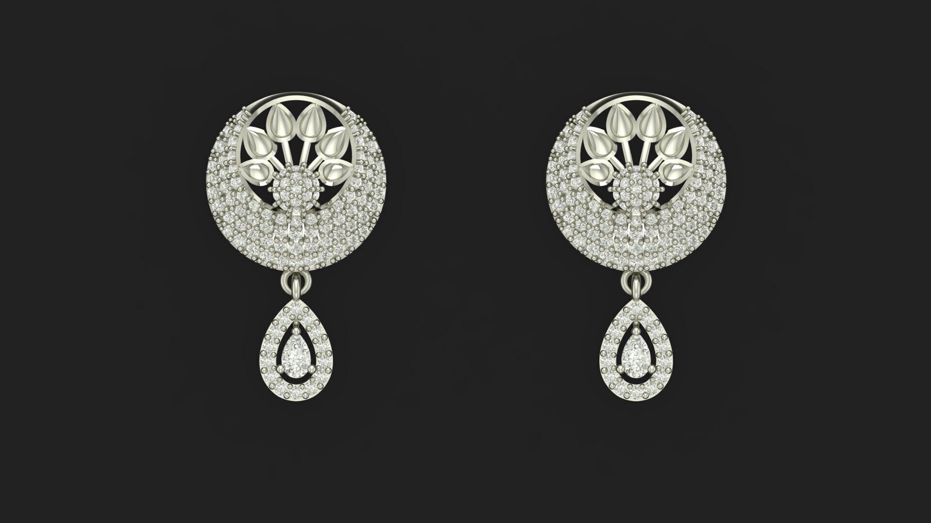 Pendant Necklace 3D print model_25