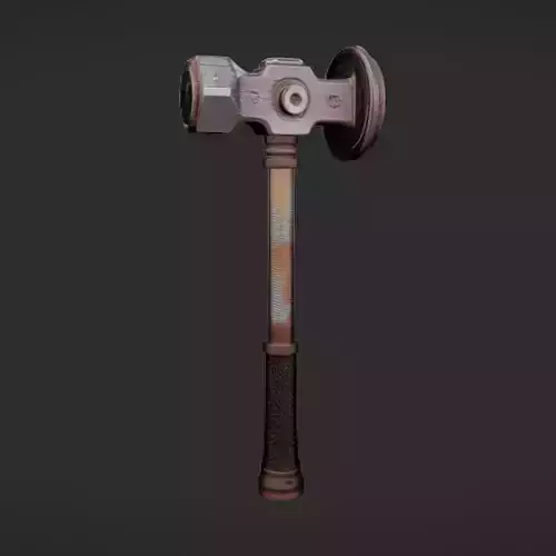 rustic hammer with intricate design