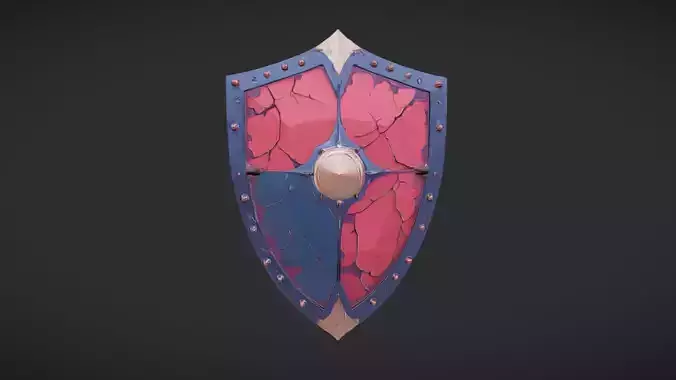 medieval decorated shield