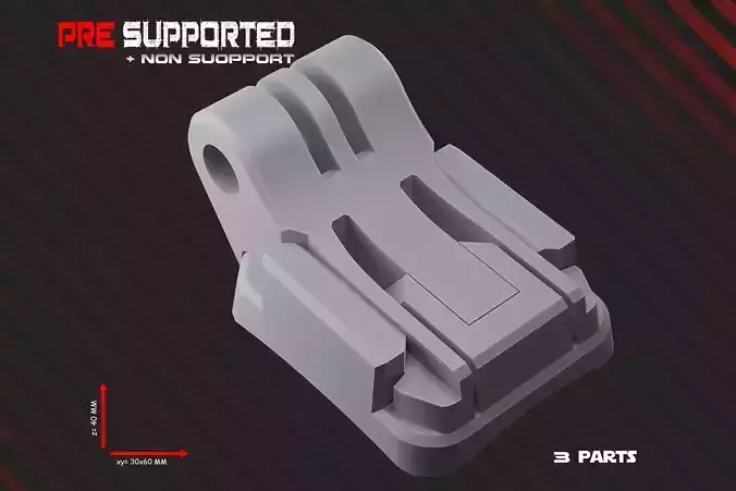  Premium Helmet Mount 