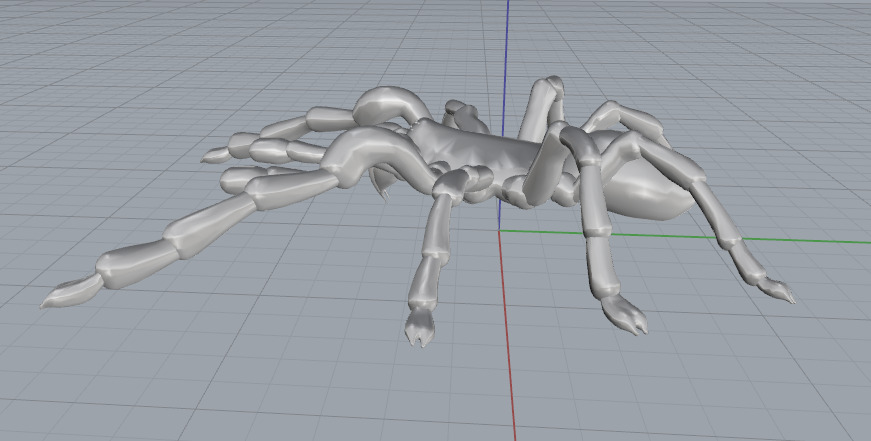 Spider N012993 3D print model_3