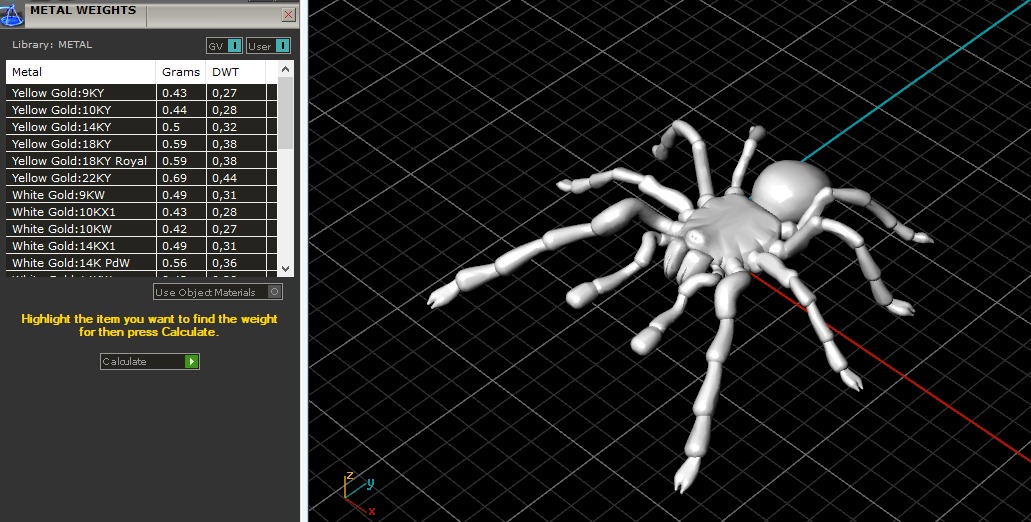 Spider N012993 3D print model_8