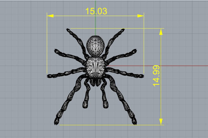Spider N012993 3D print model_7