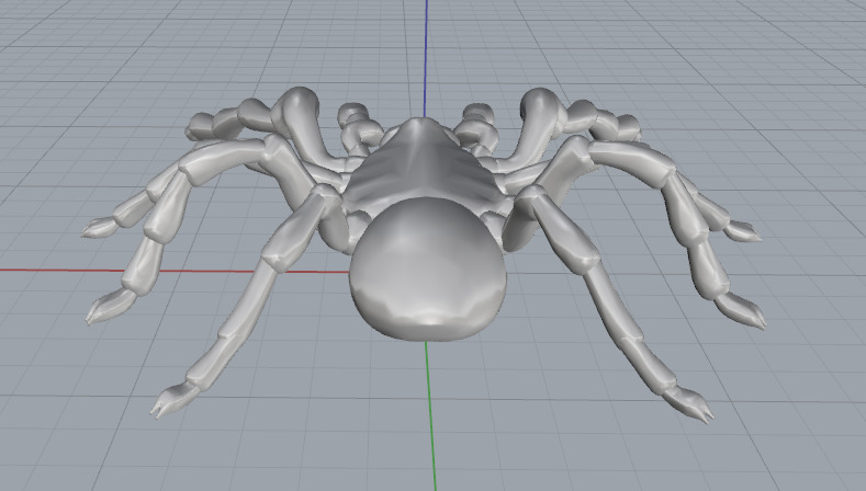 Spider N012993 3D print model_4