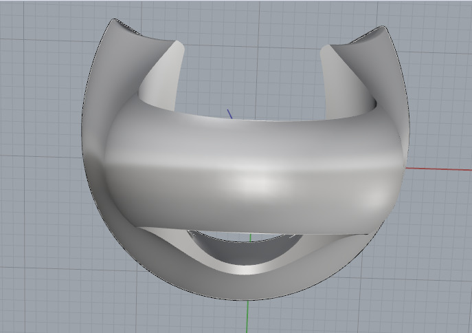 Ring Horseshoe N012985 3D print model_6