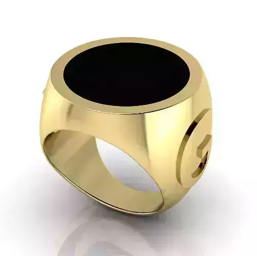 Mens Ring with the letters G X N012977