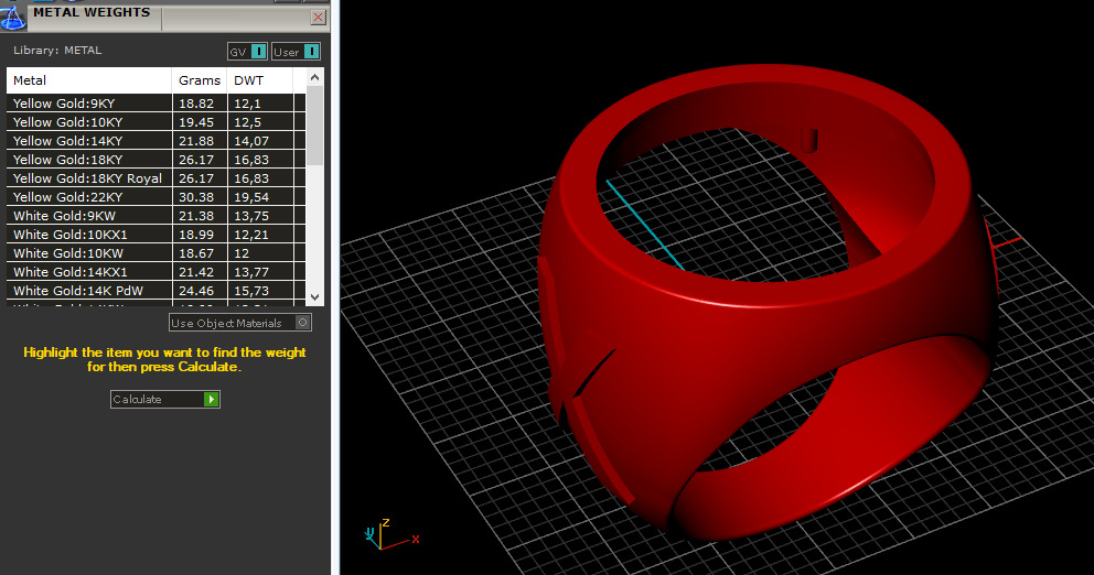 Mens Ring with the letters G X N012977 3D print model_9