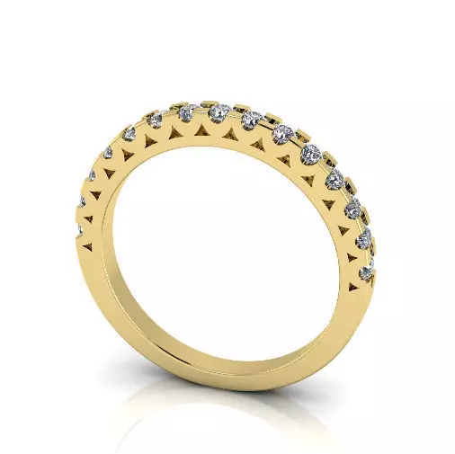 Wedding ring N012969 3D print model_0