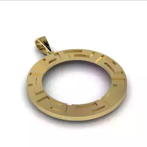 Pendant with patterns N012965