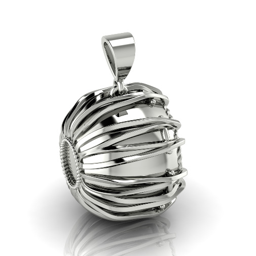 Drum Pendant N012962 3D print model_1